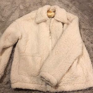 NWOT sherpa full zip